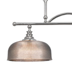 Luminosity Designs - Polished Nickel Sledmere 2 Light Bar (Converts to Semi Flush) 2x E27 - Luminosity Designs Ltd