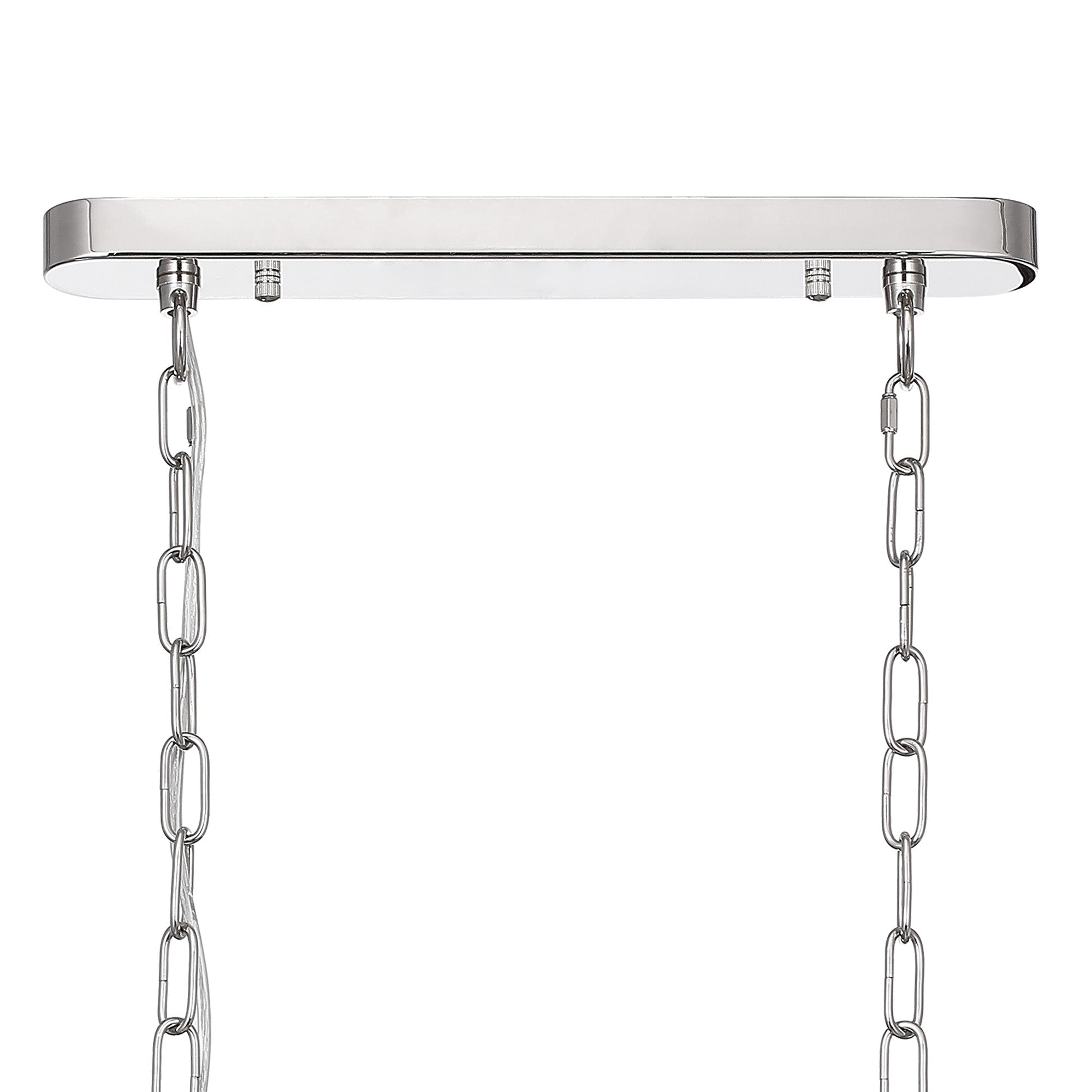 Luminosity Designs - Polished Nickel Sledmere 2 Light Bar (Converts to Semi Flush) 2x E27 - Luminosity Designs Ltd