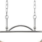 Luminosity Designs - Polished Nickel Sledmere 2 Light Bar (Converts to Semi Flush) 2x E27 - Luminosity Designs Ltd