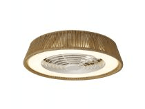 Mantra - Polynesia Mini LED Dimmable Ceiling Light With Built - In Fan - Remote Control - Luminosity Designs Ltd