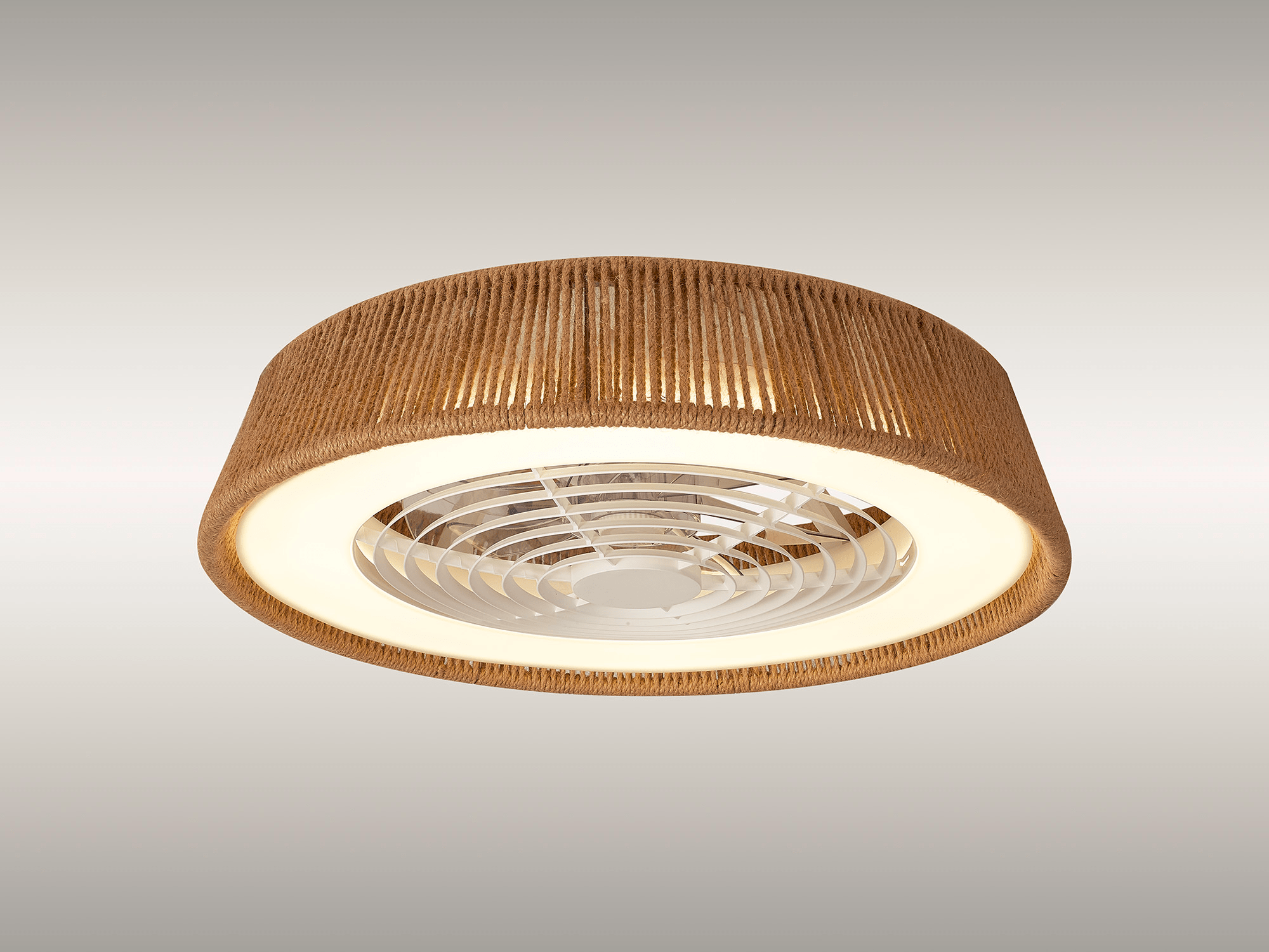 Mantra - Polynesia Mini LED Dimmable Ceiling Light With Built - In Fan - Remote Control - Luminosity Designs Ltd