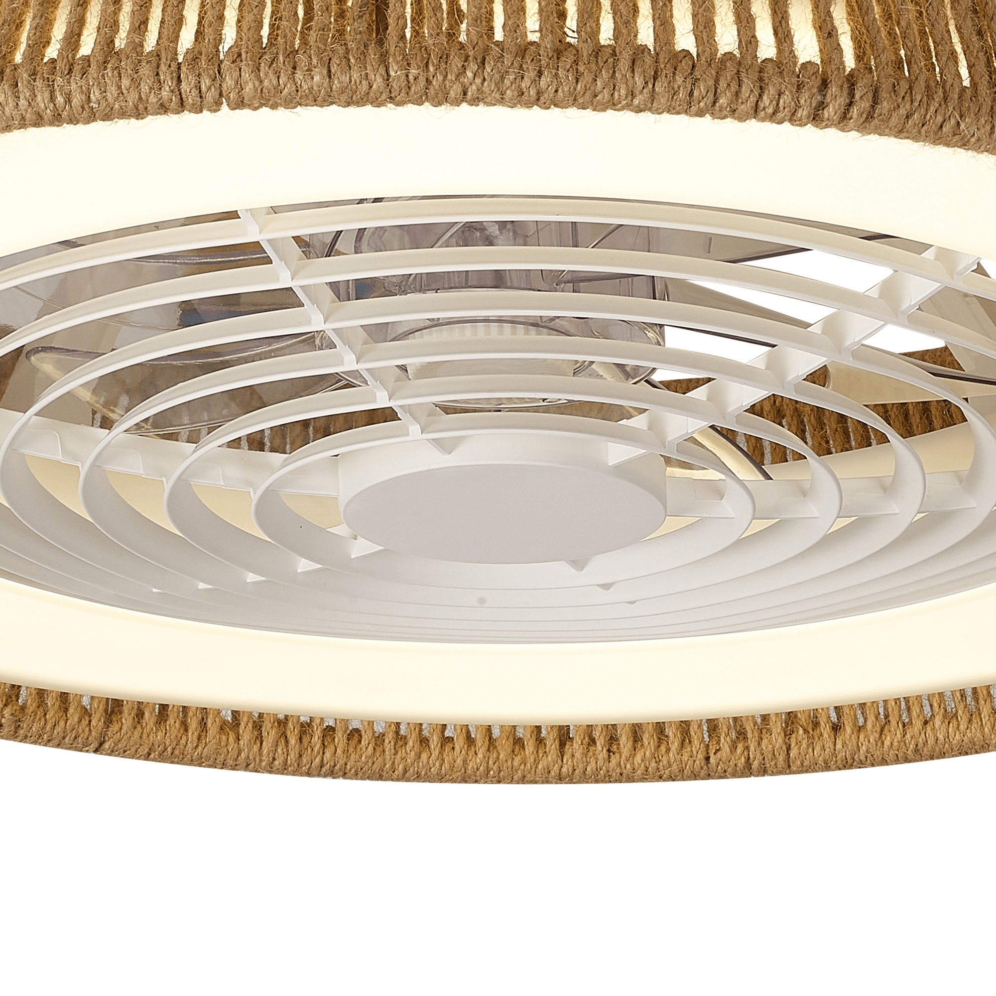 Mantra - Polynesia Mini LED Dimmable Ceiling Light With Built - In Fan - Remote Control - Luminosity Designs Ltd