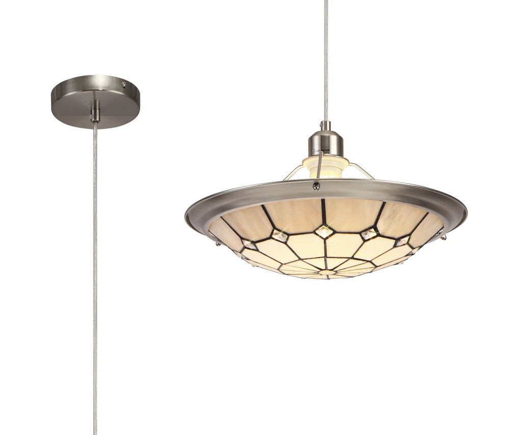 Luminosity Designs - Poppy Tiffany Pendant - Luminosity Designs Ltd