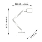 Luminosity Designs - Profile Table Lamp - Luminosity Designs Ltd