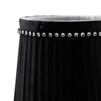 Diyas - Rada Clip - On Pleated Fabric Shade With Crystal Embellishments (Diyas ILS10641 / ILS10645) - Luminosity Designs Ltd