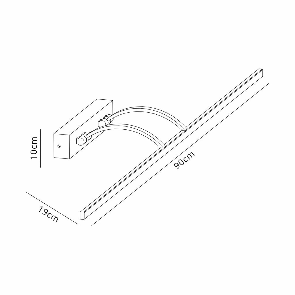 Luminosity Designs - Raphael Slimline Picture Light - Luminosity Designs Ltd