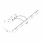 Luminosity Designs - Raphael Slimline Picture Light - Luminosity Designs Ltd