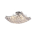 Deco - Rayne Flush Square Square Ceiling Lamp With Acrylic Spheres - Luminosity Designs Ltd