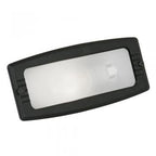 Oaks Lighting - Recessed Matt Black IP44 Brick Light With Opal Diffuser. 1x E27 - Luminosity Designs Ltd