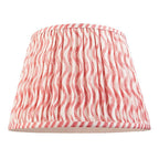 Endon - Ripple 35cm Tapered and Pleated Table Lamp Shade with Fixed Gimble in Various Colours - Luminosity Designs Ltd