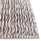 Endon - Ripple 35cm Tapered and Pleated Table Lamp Shade with Fixed Gimble in Various Colours - Luminosity Designs Ltd
