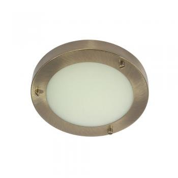 Oaks Lighting - Rondo Mini Metal Flush Ceiling Light, 1x G9 - Luminosity Designs Ltd