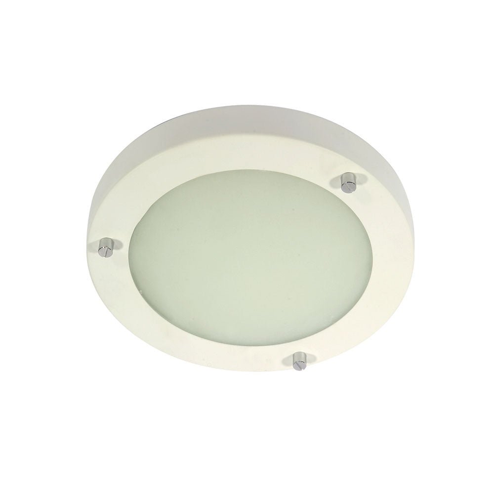 Oaks Lighting - Rondo Mini Metal Flush Ceiling Light, 1x G9 - Luminosity Designs Ltd