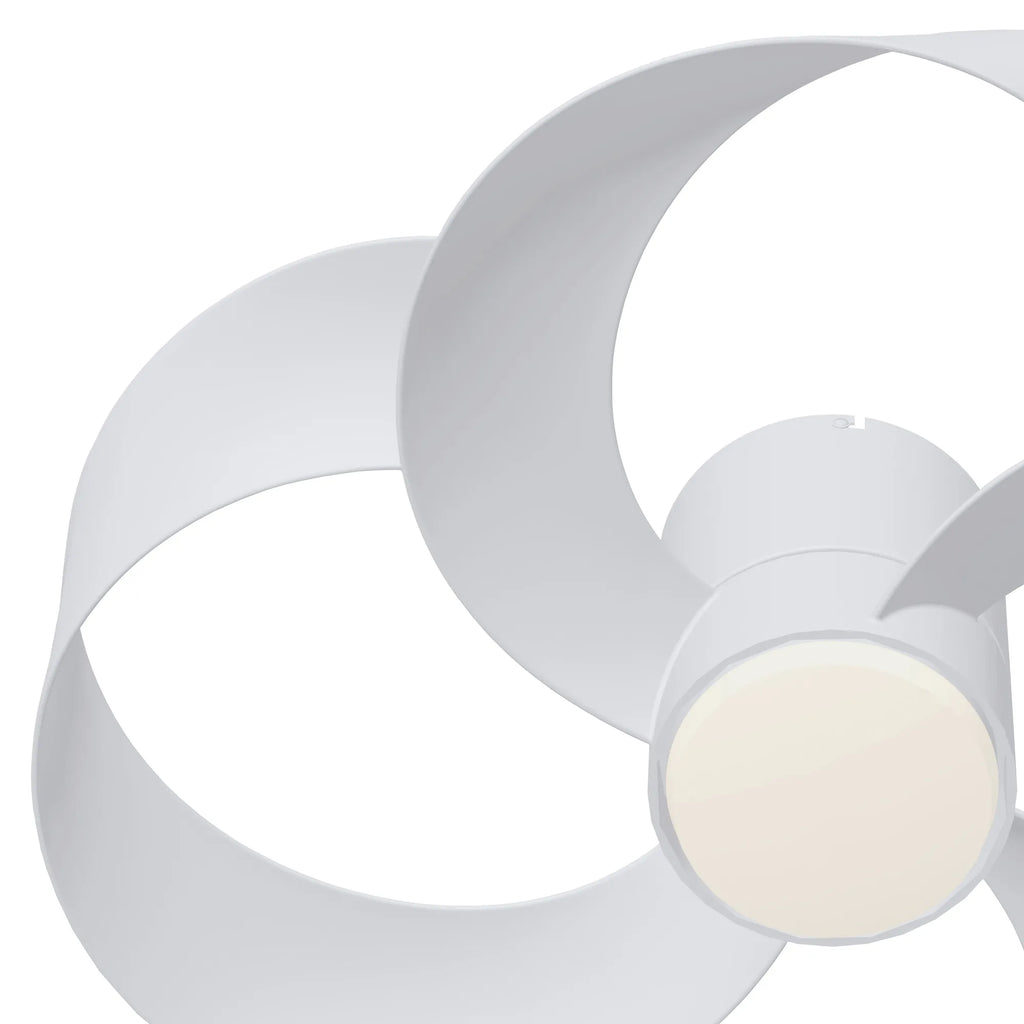 Mantra Rose 65cm 24W LED Dimmable Ceiling Light With Built-In 22W DC Reversible Fan, Remote Control 2700-5000K, 2000lm