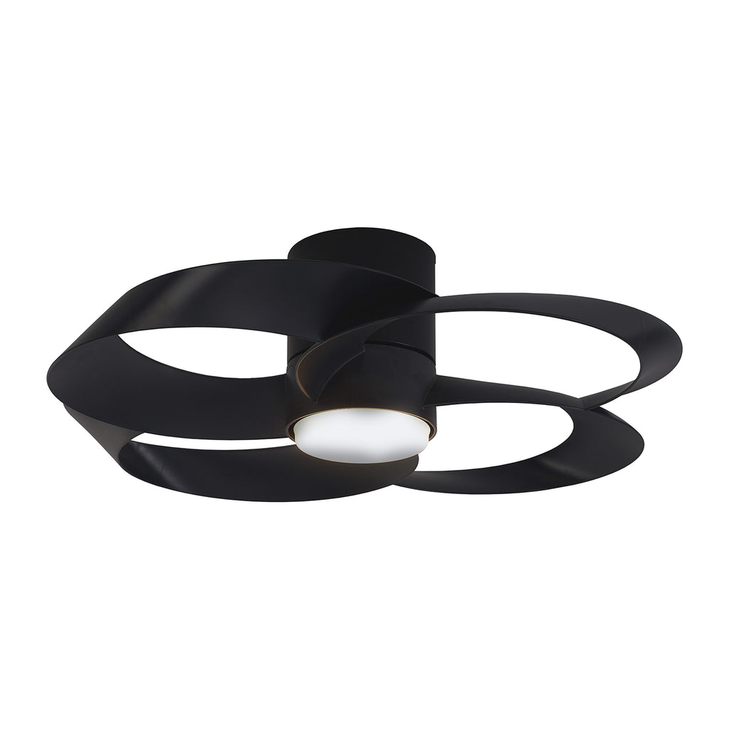 Mantra Rose 65cm 24W LED Dimmable Ceiling Light With Built-In 22W DC Reversible Fan, Remote Control 2700-5000K, 2000lm