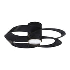 Mantra Rose 65cm 24W LED Dimmable Ceiling Light With Built-In 22W DC Reversible Fan, Remote Control 2700-5000K, 2000lm