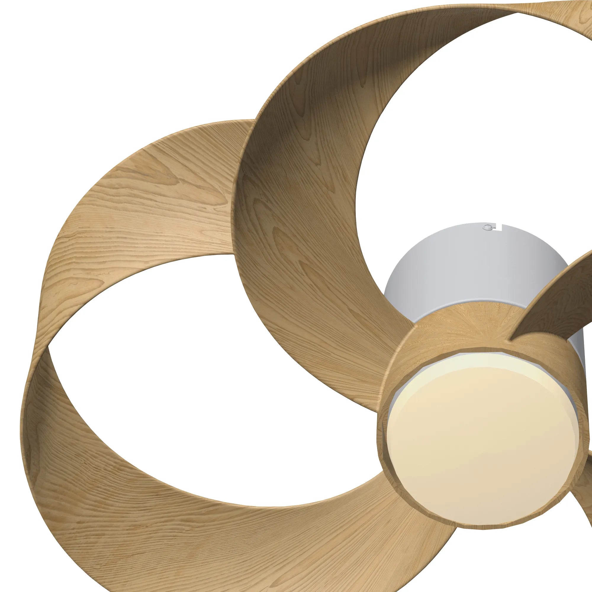 Mantra Rose 65cm 24W LED Dimmable Ceiling Light With Built-In 22W DC Reversible Fan, Remote Control 2700-5000K, 2000lm