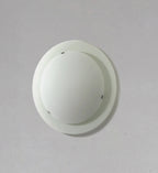 Diyas - Ruby 1 Light E27 Flush Fitting, Small Round, Satin Nickel/Opal Glass (Diyas IL20500S) - Luminosity Designs Ltd