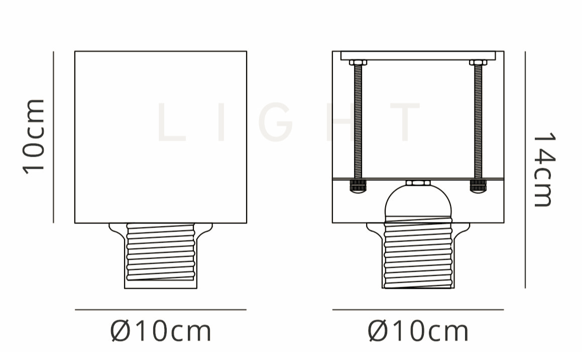 Luminosity Designs Ltd - Sadie Flush Ceiling Fitting - Luminosity Designs Ltd