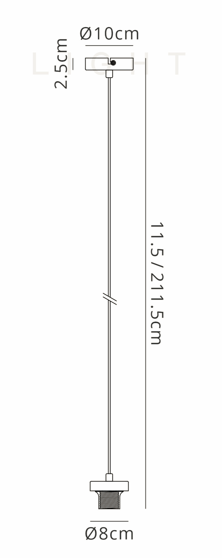 Luminosity Designs Ltd - Sadie Single Pendant Light - Luminosity Designs Ltd