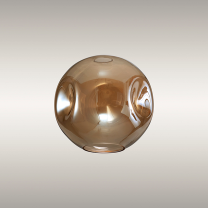 Sadie 25cm Dimpled Glass Globe