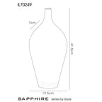 Diyas Home - Sapphire Mosaic Vase - Luminosity Designs Ltd