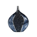 Diyas Home - Sapphire Mosaic Vase - Round - Luminosity Designs Ltd