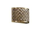 Deco - Sasha Wall Light with Crystal Panels - Luminosity Designs Ltd