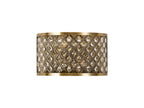Deco - Sasha Wall Light with Crystal Panels - Luminosity Designs Ltd