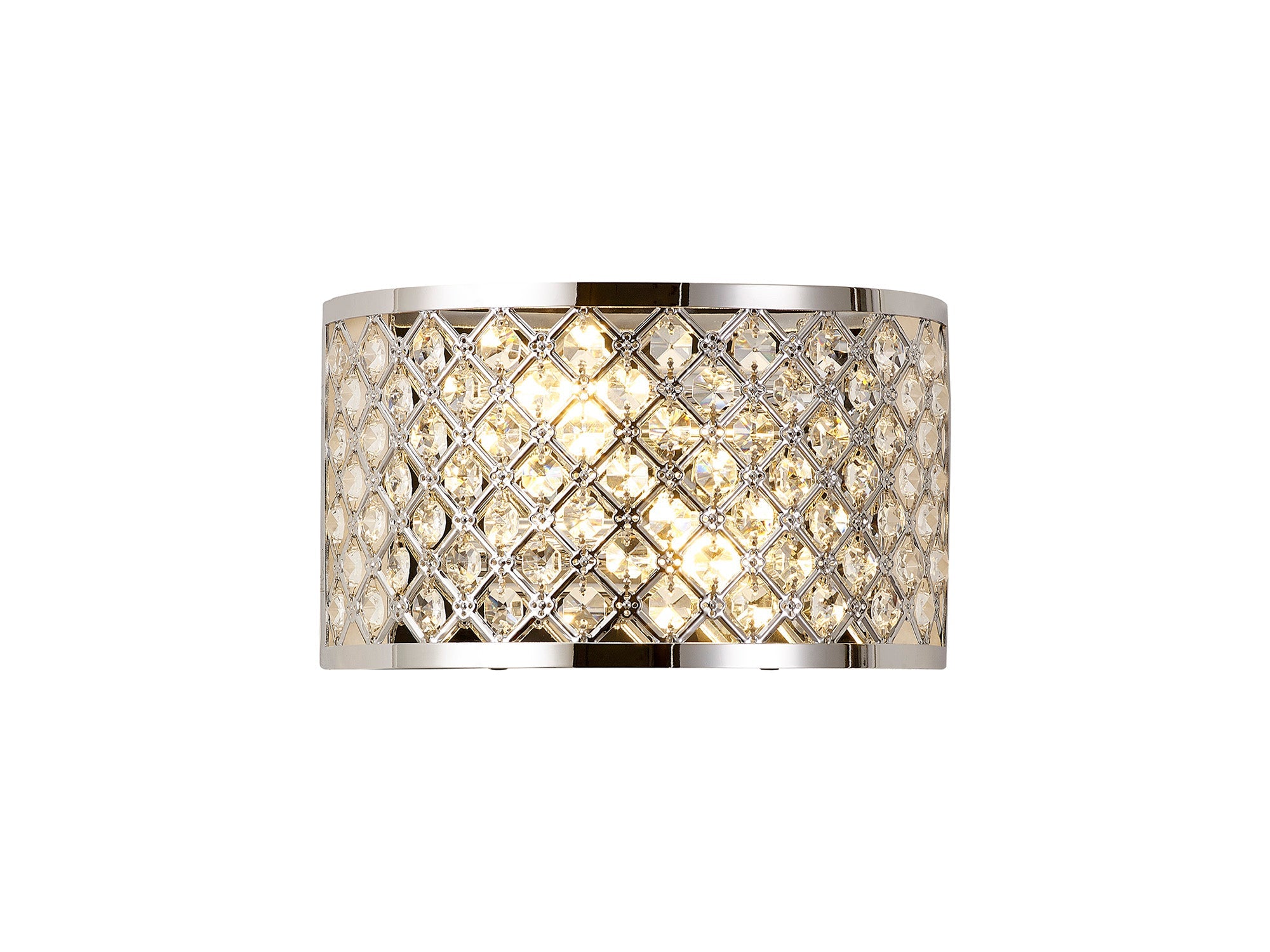 Deco - Sasha Wall Light with Crystal Panels - Luminosity Designs Ltd