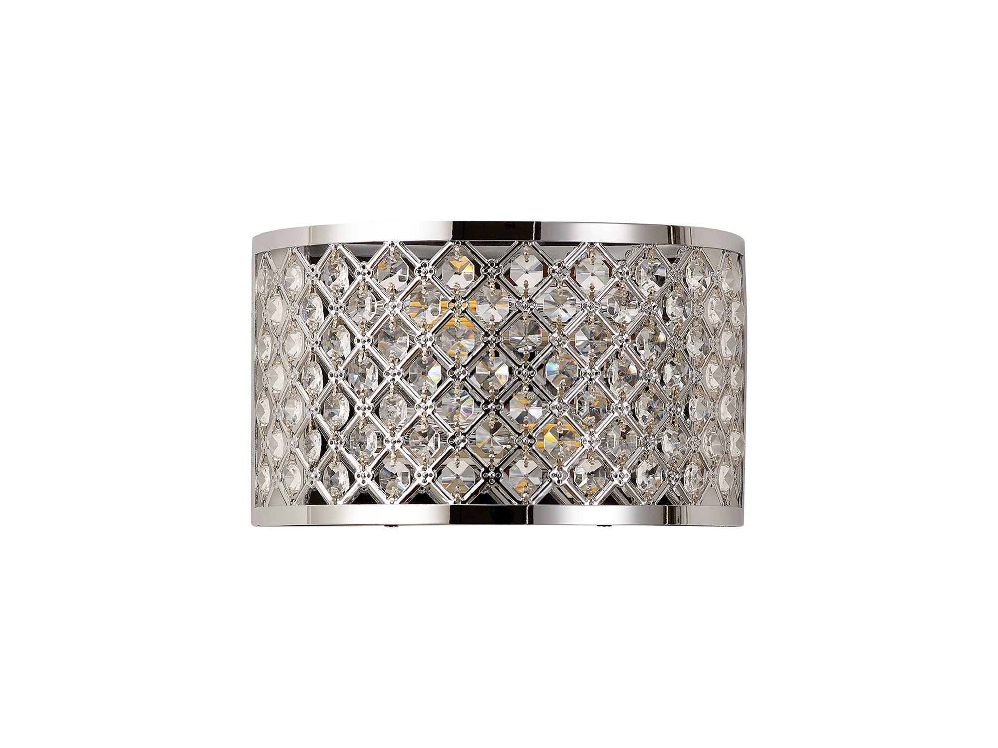 Deco - Sasha Wall Light with Crystal Panels - Luminosity Designs Ltd
