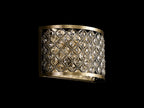 Deco - Sasha Wall Light with Crystal Panels - Luminosity Designs Ltd
