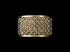 Deco - Sasha Wall Light with Crystal Panels - Luminosity Designs Ltd