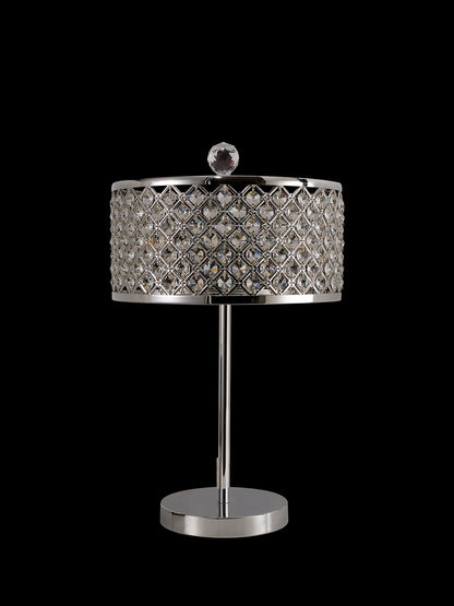 Sasha Table Lamp with Crystal Panels