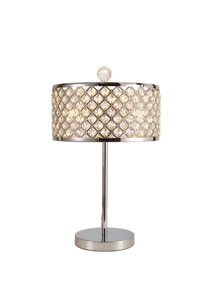Sasha Table Lamp with Crystal Panels