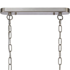 Luminosity Designs - Satin Nickel Sledmere 2 Light Bar (Converts to Semi Flush) 2x E27 - Luminosity Designs Ltd