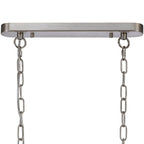 Luminosity Designs - Satin Nickel Sledmere 2 Light Bar (Converts to Semi Flush) 2x E27 - Luminosity Designs Ltd