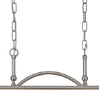 Luminosity Designs - Satin Nickel Sledmere 2 Light Bar (Converts to Semi Flush) 2x E27 - Luminosity Designs Ltd