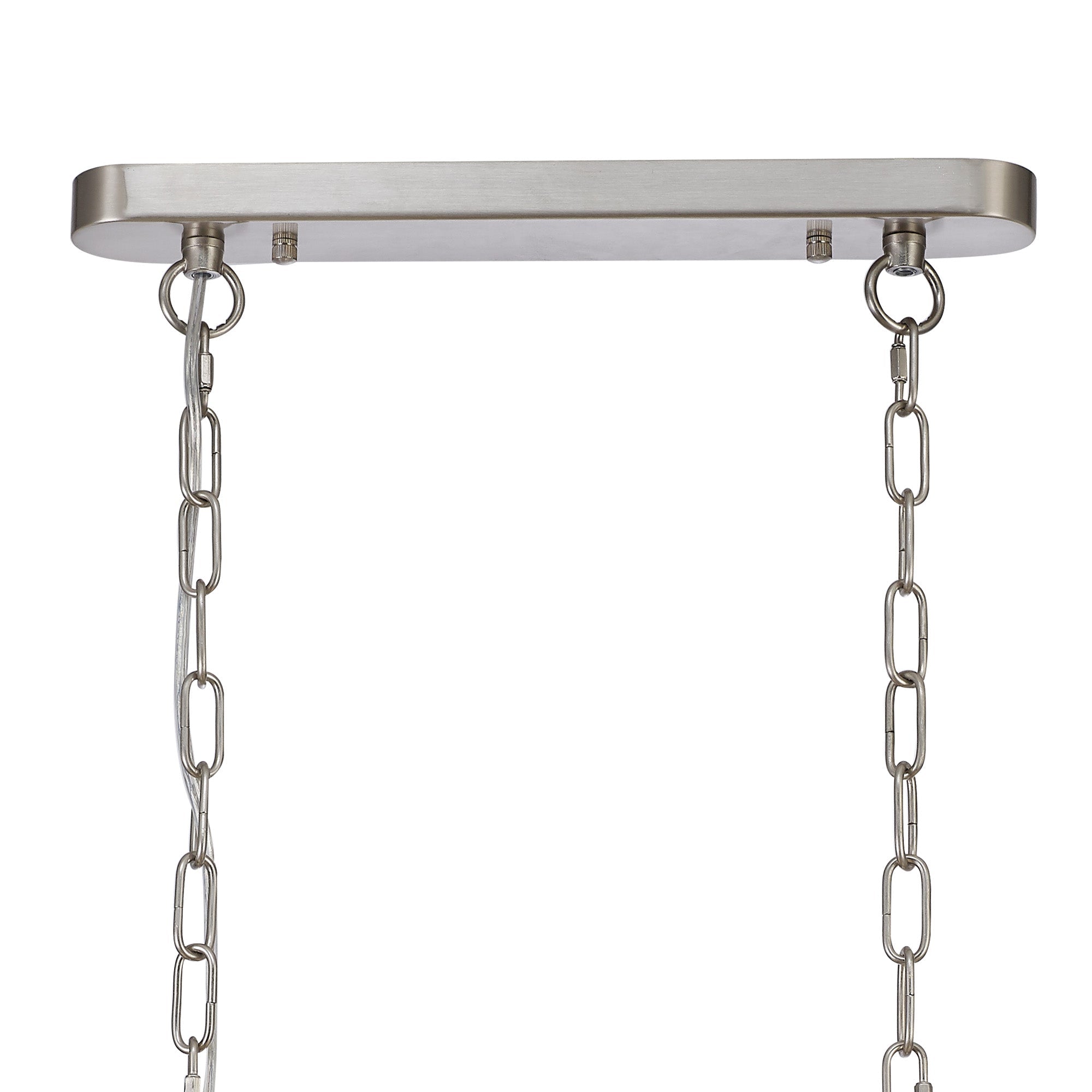Luminosity Designs - Satin Nickel Sledmere 2 Light Bar (Converts to Semi Flush) 2x E27 - Luminosity Designs Ltd