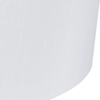 Deco - Serena Oval Faux Silk Fabric Shade - Luminosity Designs Ltd