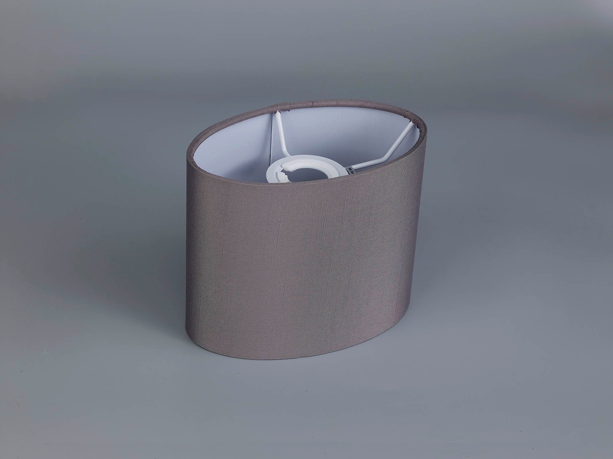 Deco - Serena Oval Faux Silk Fabric Shade - Luminosity Designs Ltd