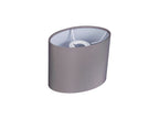 Deco - Serena Oval Faux Silk Fabric Shade - Luminosity Designs Ltd