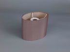 Deco - Serena Oval Faux Silk Fabric Shade - Luminosity Designs Ltd