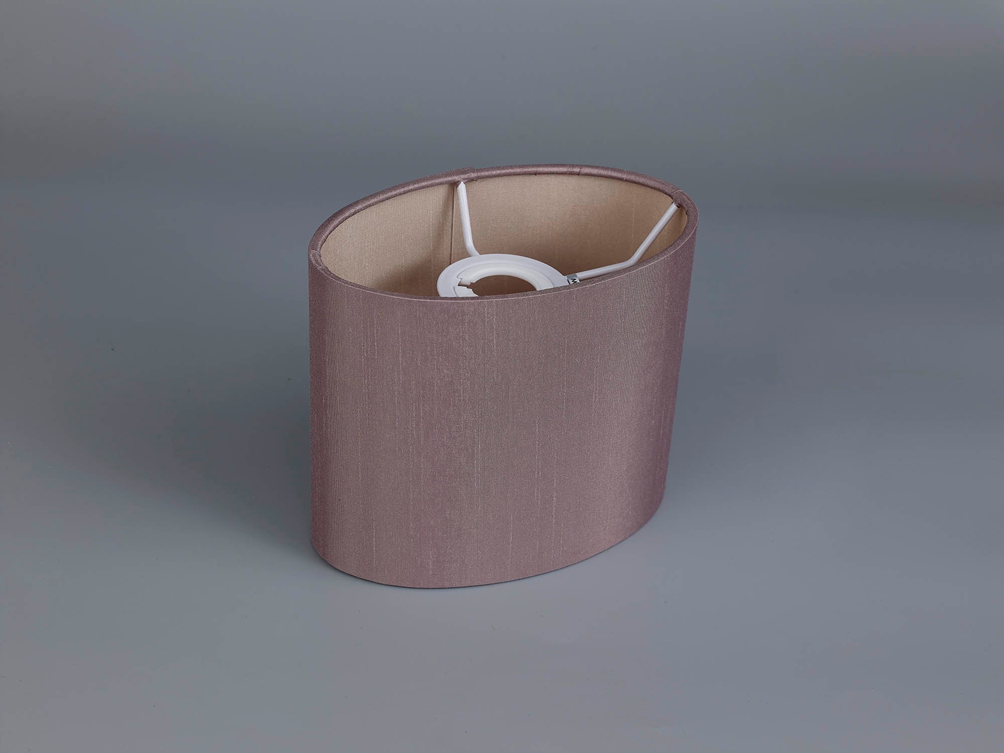 Deco - Serena Oval Faux Silk Fabric Shade - Luminosity Designs Ltd