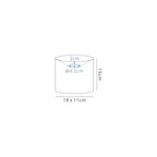 Deco - Serena Oval Faux Silk Fabric Shade - Luminosity Designs Ltd