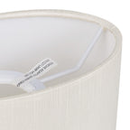 Deco - Serena Oval Faux Silk Fabric Shade - Luminosity Designs Ltd