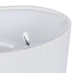 Deco - Serena Oval Faux Silk Fabric Shade - Luminosity Designs Ltd