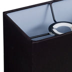 Deco - Serena Rectangular Faux Silk Fabric Shade - Luminosity Designs Ltd