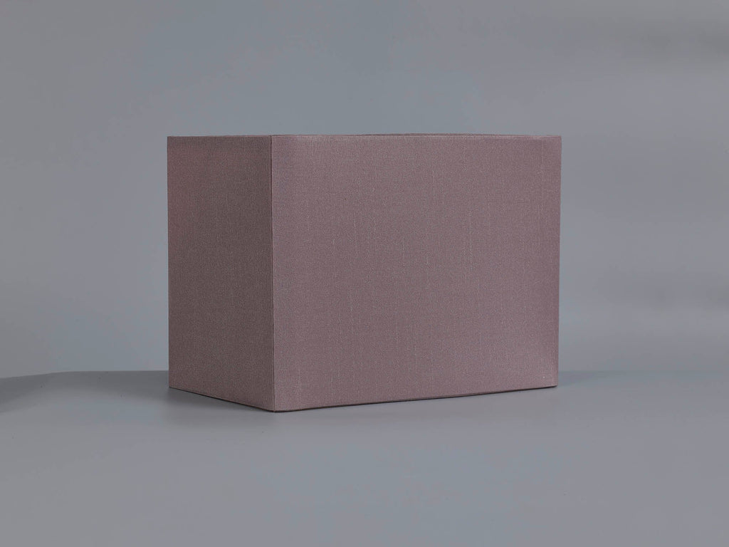 Deco - Serena Rectangular Faux Silk Fabric Shade - Luminosity Designs Ltd