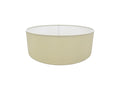 Deco - Serena Round Faux Silk Fabric Shade - Luminosity Designs Ltd